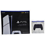 PlayStation 5 Slim Digital Console Bundle with Midnight Black DualSense Wireless Controller