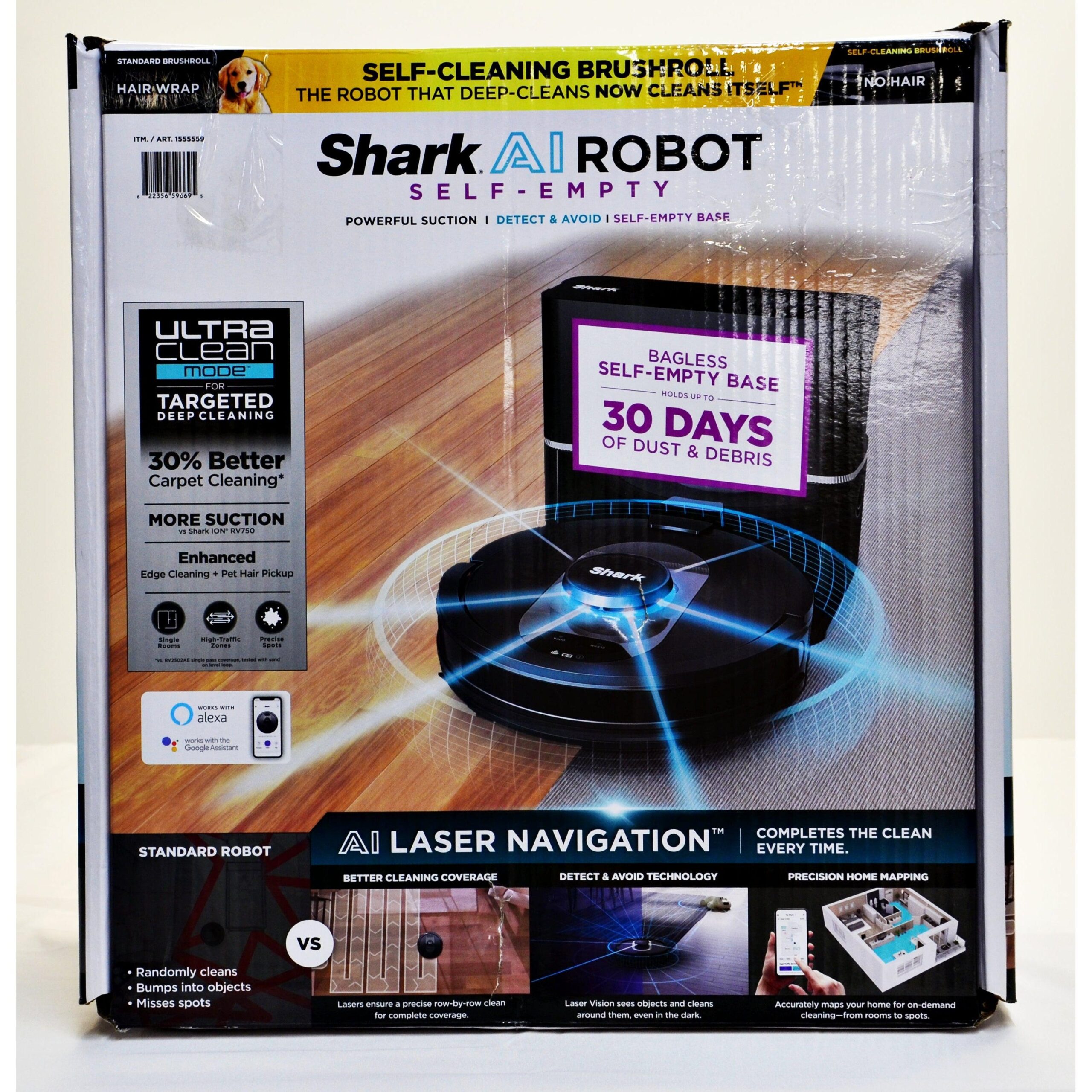 Shark-AI-Ultra-Robot-Vacuum-with-Self-Empty-Base-8.jpg Shark AI Ultra Robot Vacuum with Self-Empty Base - Image 1