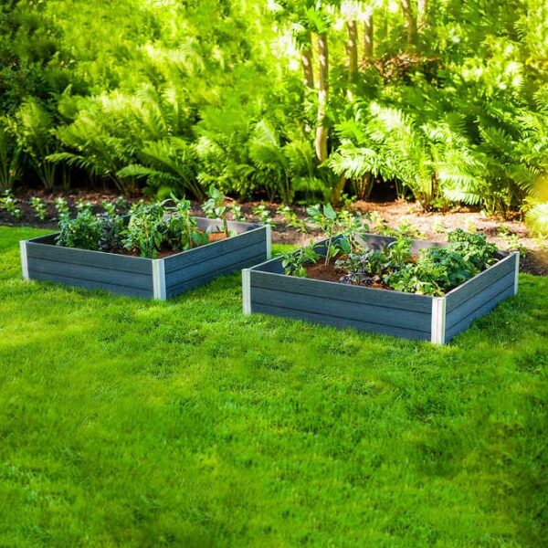 Urbana 4 ft. x 4 ft. x 11 in. Garden Bed, 2-pack